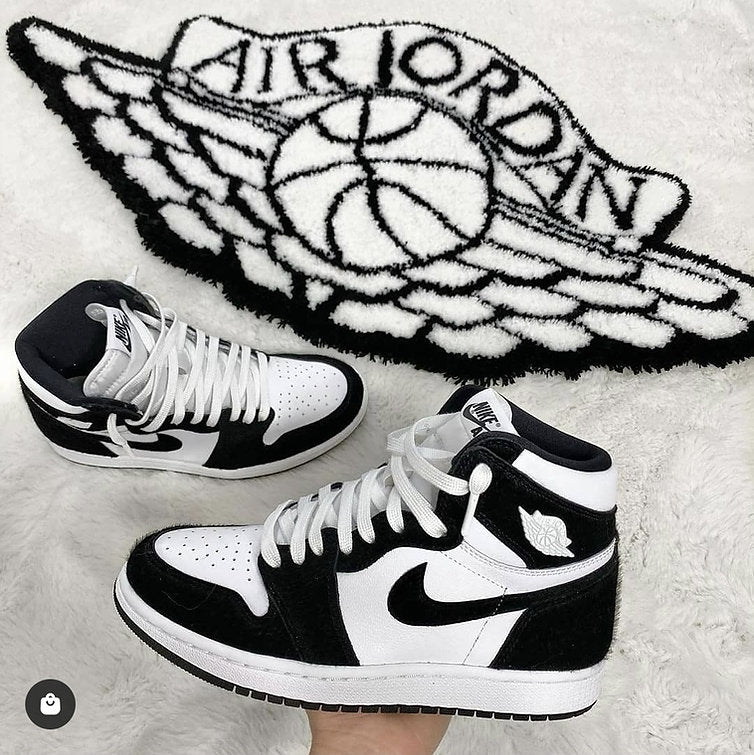 Air Jordan 1 Mid - White & Black