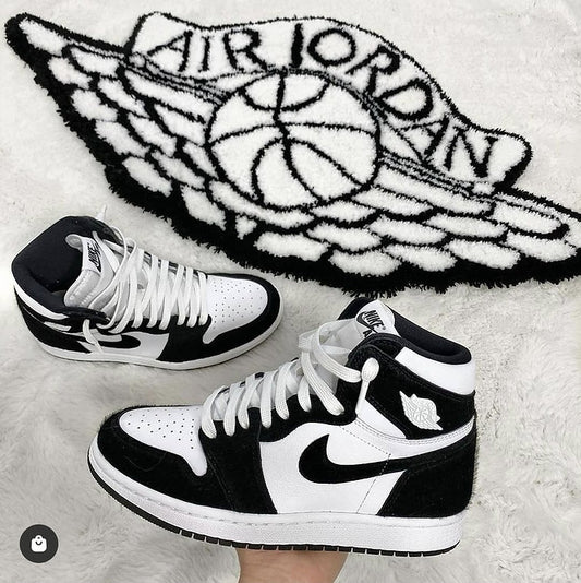 Air Jordan 1 Mid - White & Black